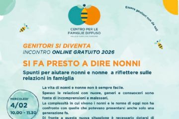 GENITORI SI DIVENTA: Si fa presto a dire nonni