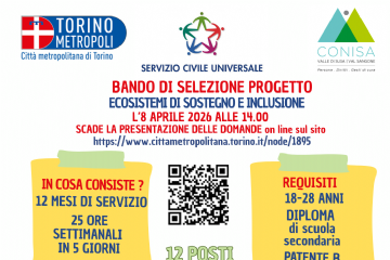 Aperte le candidature per il Servizio Civile Universale!