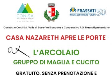 L'Arcolaio: nuovo gruppo di maglia e cucito a Casa Nazareth (Oulx)