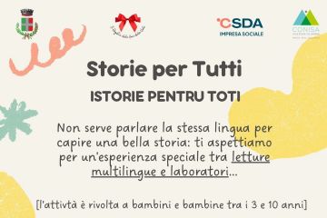Storie per tutti: martedì 21 aprile, biblioteca di Ferriera