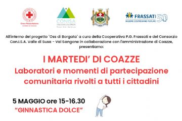 I martedì di Coazze: laboratori e momenti di partecipazione aperti a tutti i cittadini