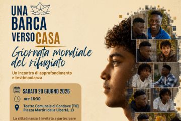 Giornata mondiale del Rifugiato - sabato 20 giugno a Condove: Una barca verso casa 