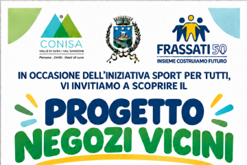 A Caprie sabato 19 settembre arriva il Progetto Negozi Vicini! 